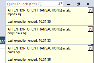 Transactions Guard: SSMSBoost Add-in for SQL Server Management Studio